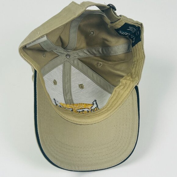 Valdez Alaska Wildlife Hat Embroidered Moose Bear Nature Adjustable Cap - Picture 5 of 7